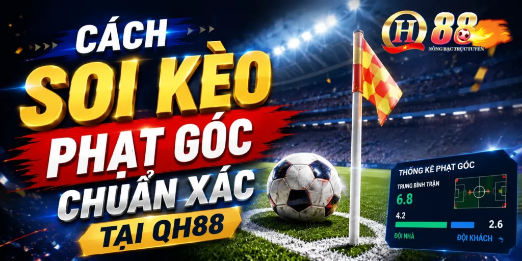 Cách Soi Kèo Phạt Góc Chuẩn Xác Tại QH88